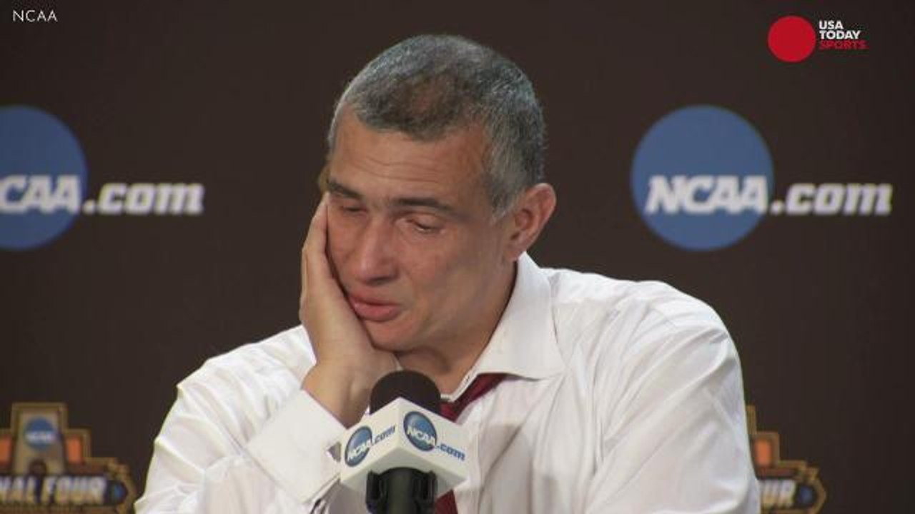 Frank Martin tears up reflecting on South Carolina's run