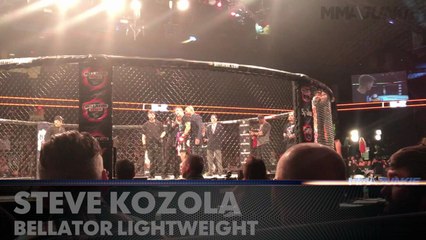 Dillon Danis flips Steve Kozola the bird after Bellator callout
