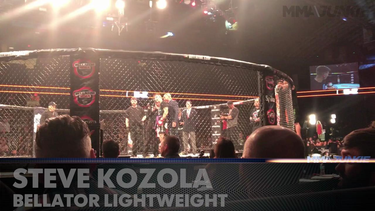 Dillon Danis flips Steve Kozola the bird after Bellator callout