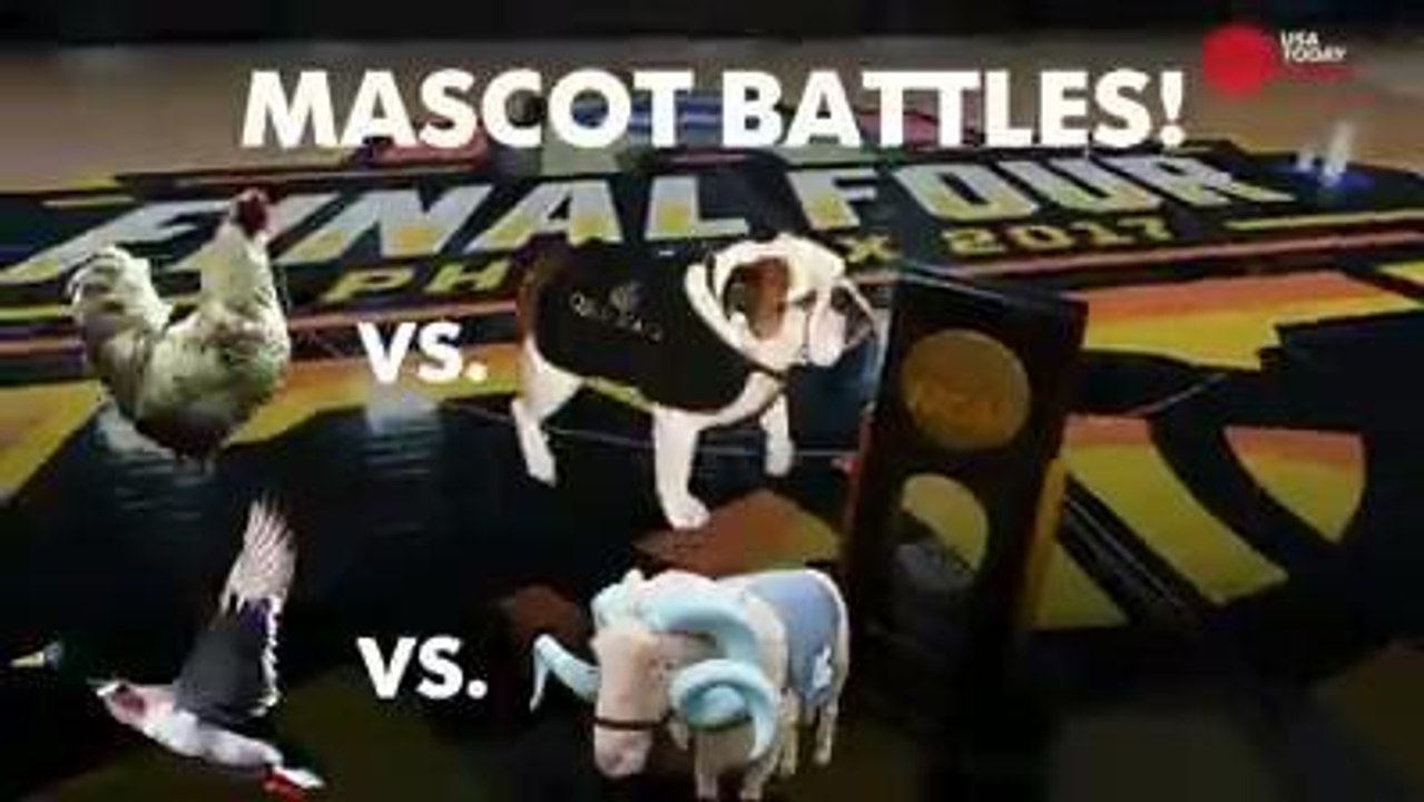 Final Four mascot battles
