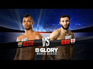 GLORY 14 Zagreb - Lightweight Title Fight, Davit Kiria vs. Andy Ristie (Full Video)