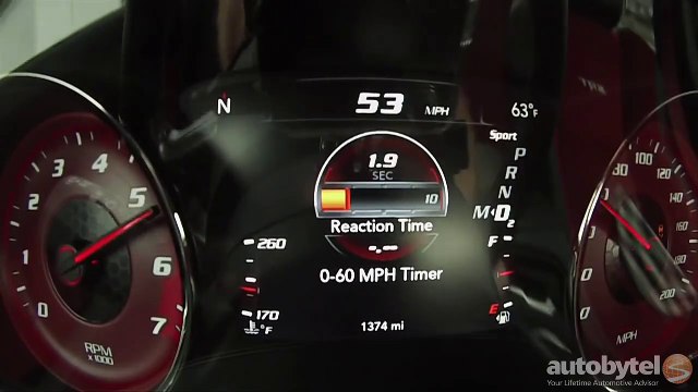 2015 Dodge Charger SRT Hellcat 0-60 MPH Test Video - 707 HP Supercharged 6.2 Liter Hemi V-8-wgSy1fm