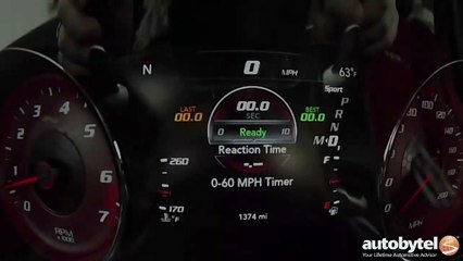 2015 Dodge Charger SRT Hellcat 0-60 MPH Test Video - 707 HP Supercharged 6.2 Liter H
