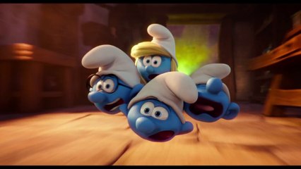 Les Schtroumpfs et le Village Perdu - Extrait VF "Crossbow And Bridge" [Full HD,1920x1080]
