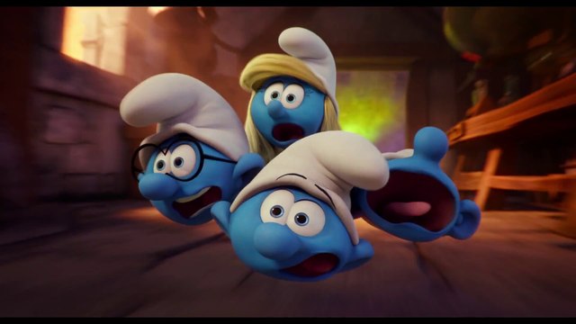 Les Schtroumpfs et le Village Perdu - Extrait VOST Crossbow And Bridge [Full HD,1920x1080]