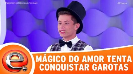 Mágico do amor tenta conquistar garotas em 1 minuto