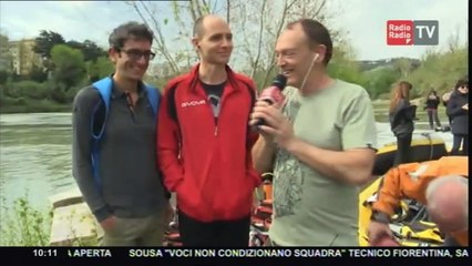 Un Giorno Speciale - Tevere: sopralluogo per verificare possibili utilizzi sportivi (parte 2) - 03 aprile 2017