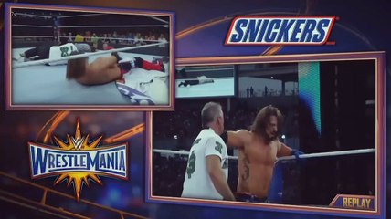 [2017] Aj Stales vs Shane McMahon - WrestleMania 33