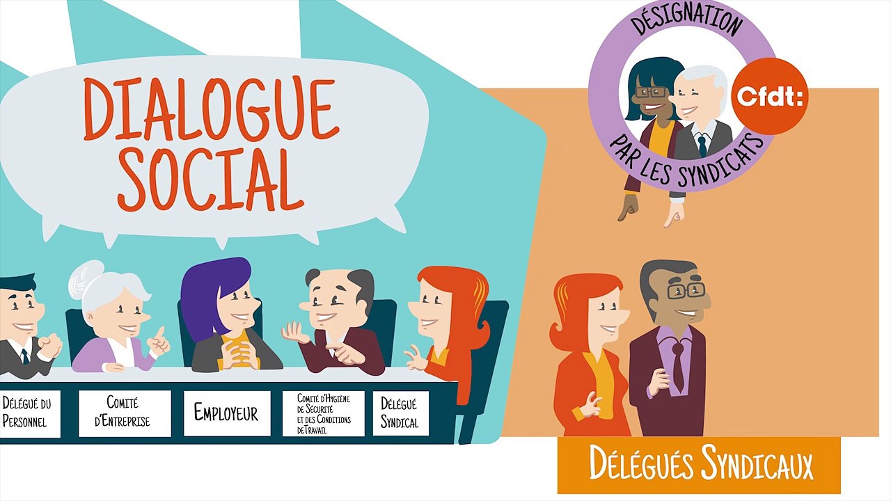 Evolution du dialogue social : le rôle de la CFDT - Vidéo Dailymotion