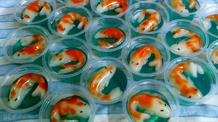 Kue Nobi ini Cara Membuat Puding Ikan Koi