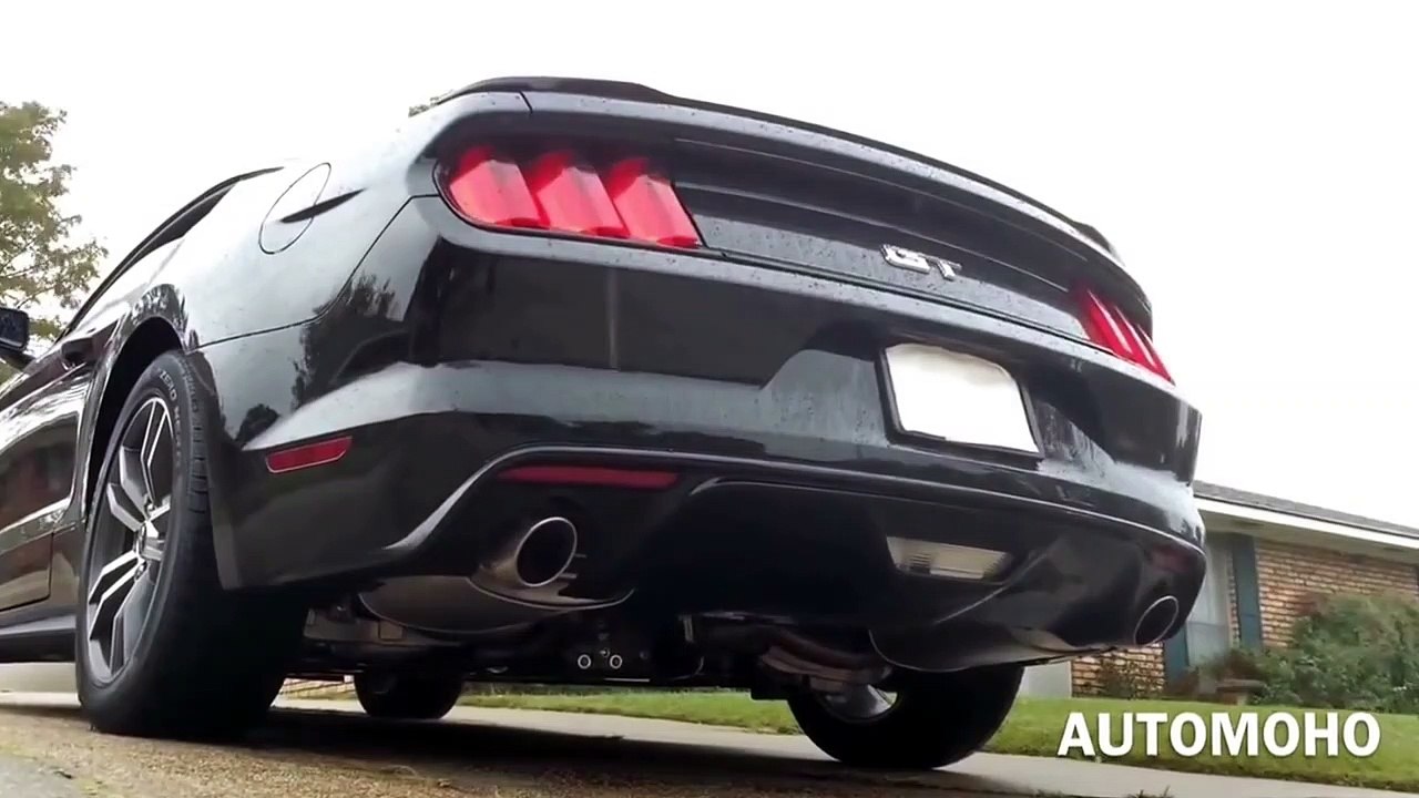 SOUND - 2016 Ford Mustang GT Fastback 5.0L V8 Exhaust _Start Up _Short