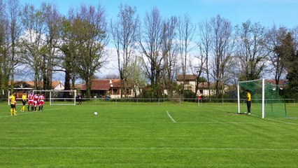 01-04-17 Challenge Trophées Sports, Quart de finale : Le pénalty de Pierre
