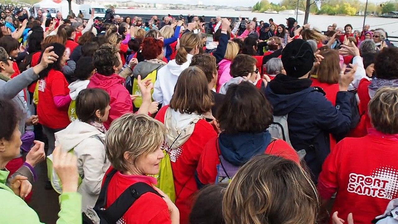 La santé Enjeux et en Marche : en attendant le Flashmob