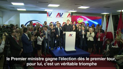 Présidentielle en Serbie: triomphe du Premier ministre Vucic