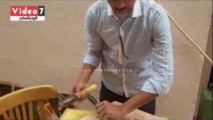 بالفيديو.. «النقش على الخشب» أحد طرق الإبداع بتربية المنوفية