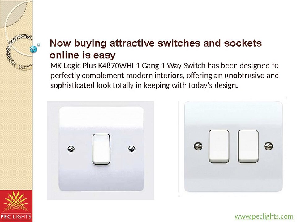 Now buying attractive switches and sockets online is easy