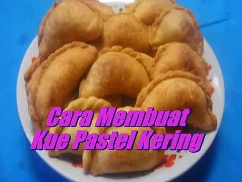 Membuat Kue Pastel Kering Isi Abon(Kue Lebaran)Resep dan Cara