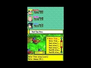 NARUTO: Path of the Ninja (Nintendo DS)- Clip 1