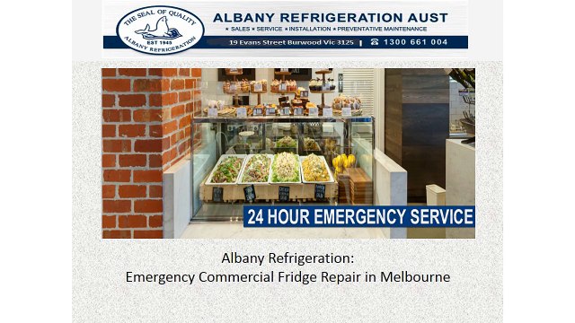 Albany Refrigeration: Emergency Commercial Fridge Repair in Melbourne