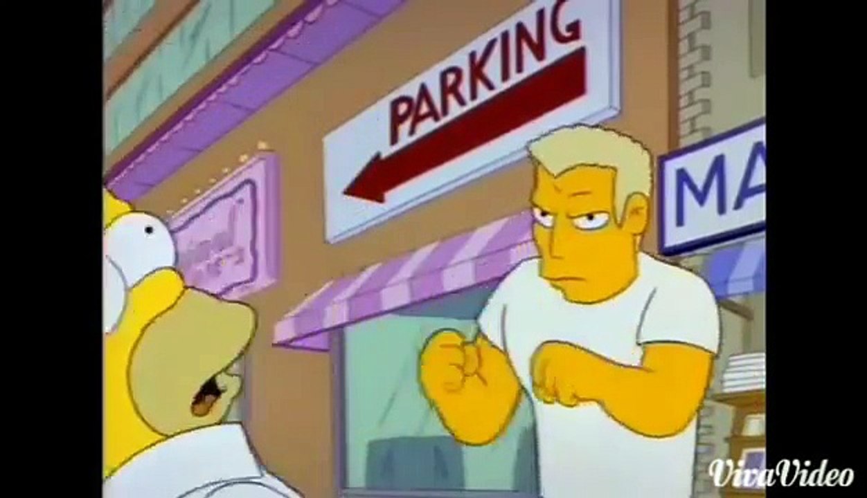 Homer Simpson Getting Hurt Montage