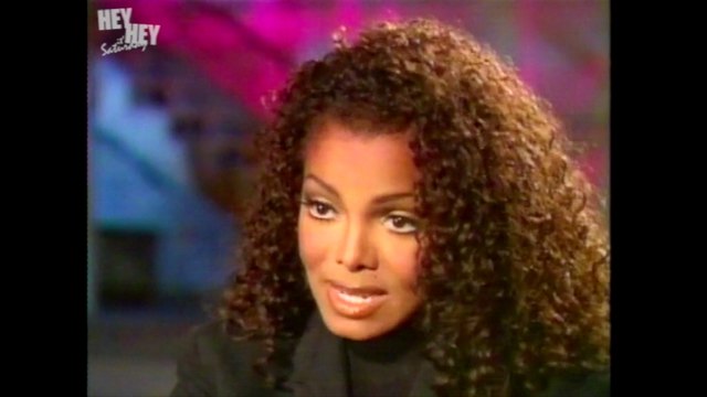 Janet Jackson - Hey Hey It's Saturday Molly Meldrum's Melodrama 1995 Interview