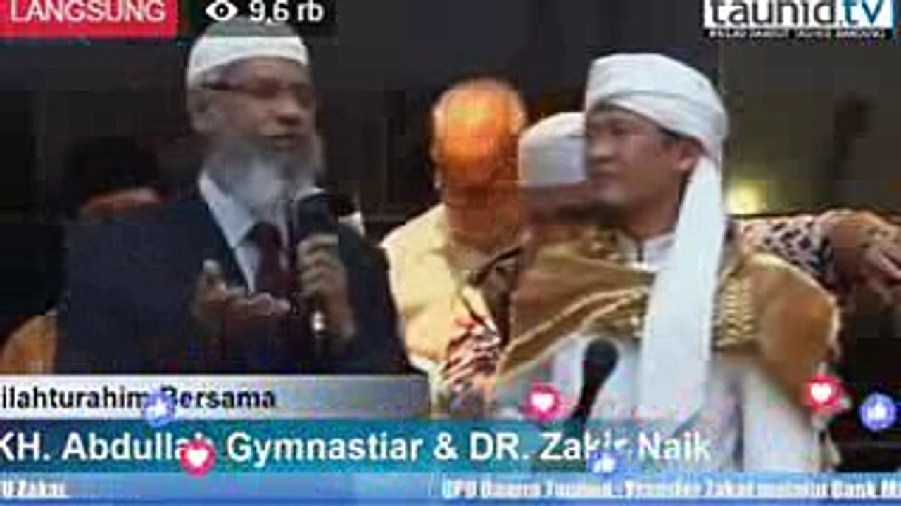 Dialog Dr Zakir Naik & AA Gym ( Tentang Ahok )
