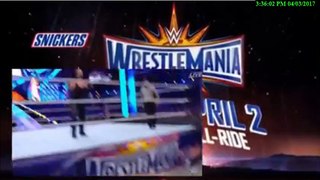 undertaker vs roman reigns wreastlemania 33 match