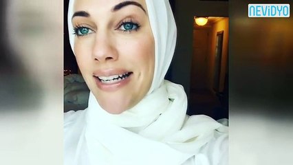 Meryem Uzerli Suudi Arabistan Ziyareti İçin Türbana Girdi