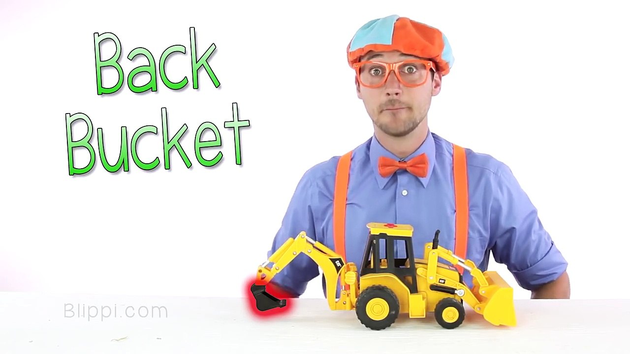 Backhoe for Children _ Blippi Toys fun Construction Vehicles-CQQImhSVx1o