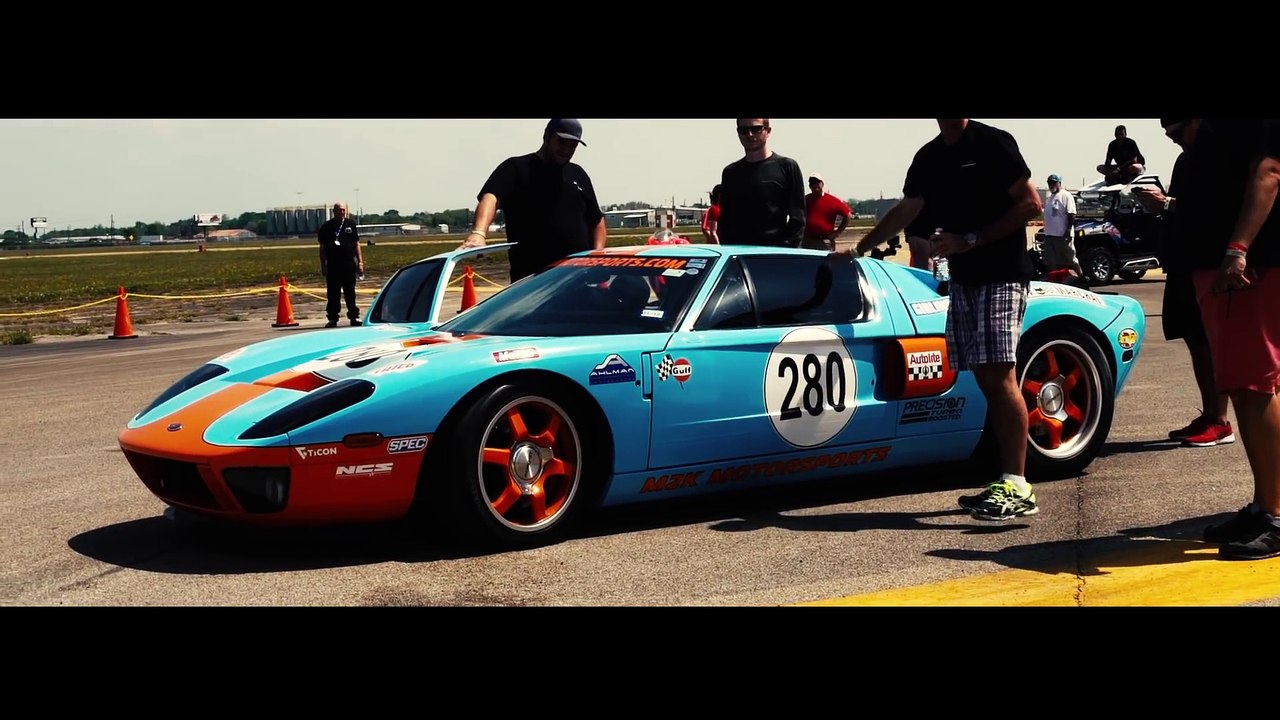WORLD'S FASTEST 1-MILE FORD GT 293.6 MPH AT THE TEXAS MILE