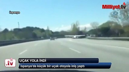 Uçak otobana indirmek