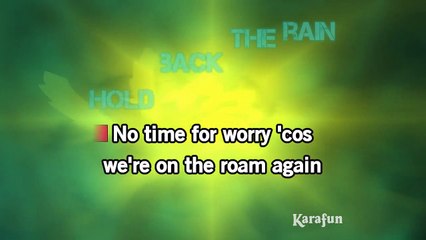 Duran Duran - Hold back the rain KARAOKE / INSTRUMENTAL