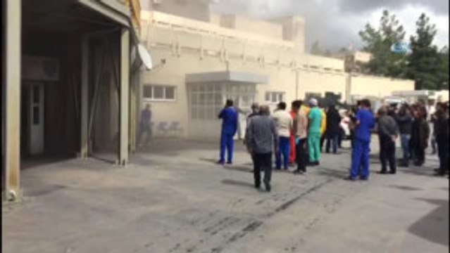 Dicle Üniversitesi Hastanesinde Yangın Çıktı