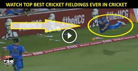 Best Fielding in the Cricket History - Acrobatic Fielding !!