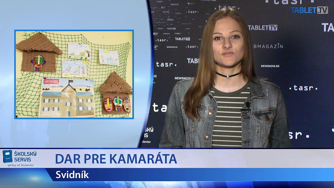 ŠKOLSKÉ SPRÁVY: Dar pre kamaráta a Deň energií