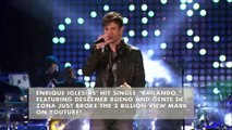 Enrique Iglesias' 'Bailando' breaks 2 billion views on YouTube