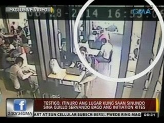 Caretaker na unang lumantad kaugnay sa hazing kay Servando, nagpahirap din daw sa mga neophyte
