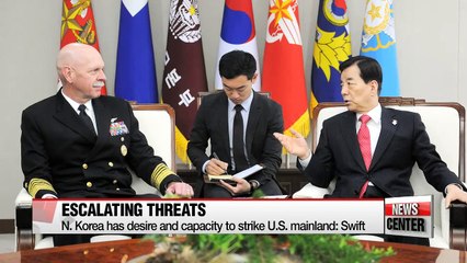 S. Korea's defense minister meets with U.S. Pacific Fleet Commander