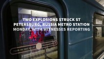Massive blasts heard in St Petersburg metro, at least 10 dead