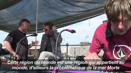 Jean-Michel Jarre en concert pour la mer Morte