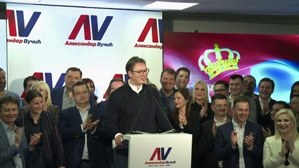 Premiê Vucic eleito presidente da Sérvia