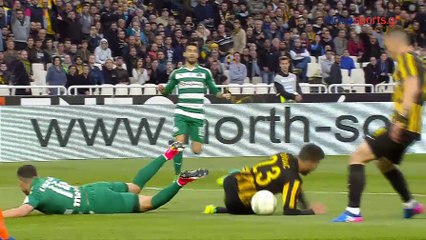 ΑΕΚ - Παναθηναϊκός 2-3 HighLights 26η Αγωνιστική