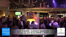 CAP D'AGDE - CASINO BARRIERE TIRAGE AU SORT D'UNE MINI 3 AVRIL 2017