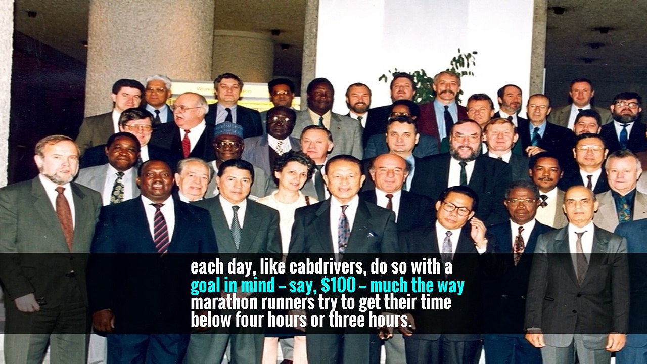 Over the past 20 years, behavioral economists have found evidence for a phenomenon known as income targeting, in which workers who can decide how long to work