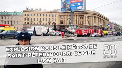 Explosion dans le métro de Saint-Pétersbourg: Ce que l'on sait