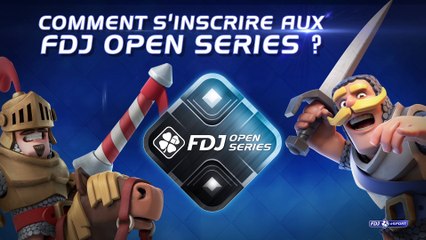 FDJ - Tuto Inscription Open Series