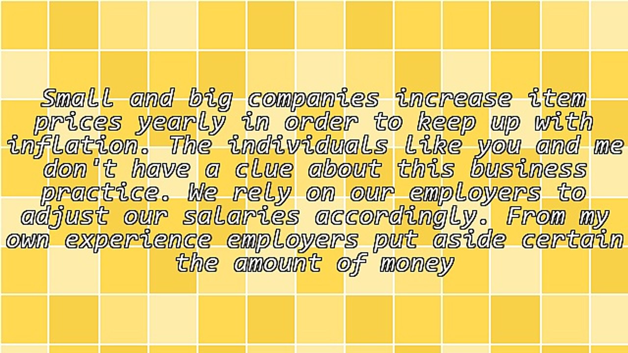 Does Your Salary Keep Up With Inflation?