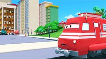 Troy der Zug und der Hebebühnen Truck in Autopolis | Auto & Lastwagen Cartoons für Kinder