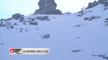 Camille Gramion - 4th Ski Women - Freeride Junior Verbier 3* 2017