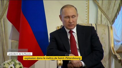 Explosion dans le métro à Saint-Pétersbourg : Poutine n'écarte "aucune hypothèse"